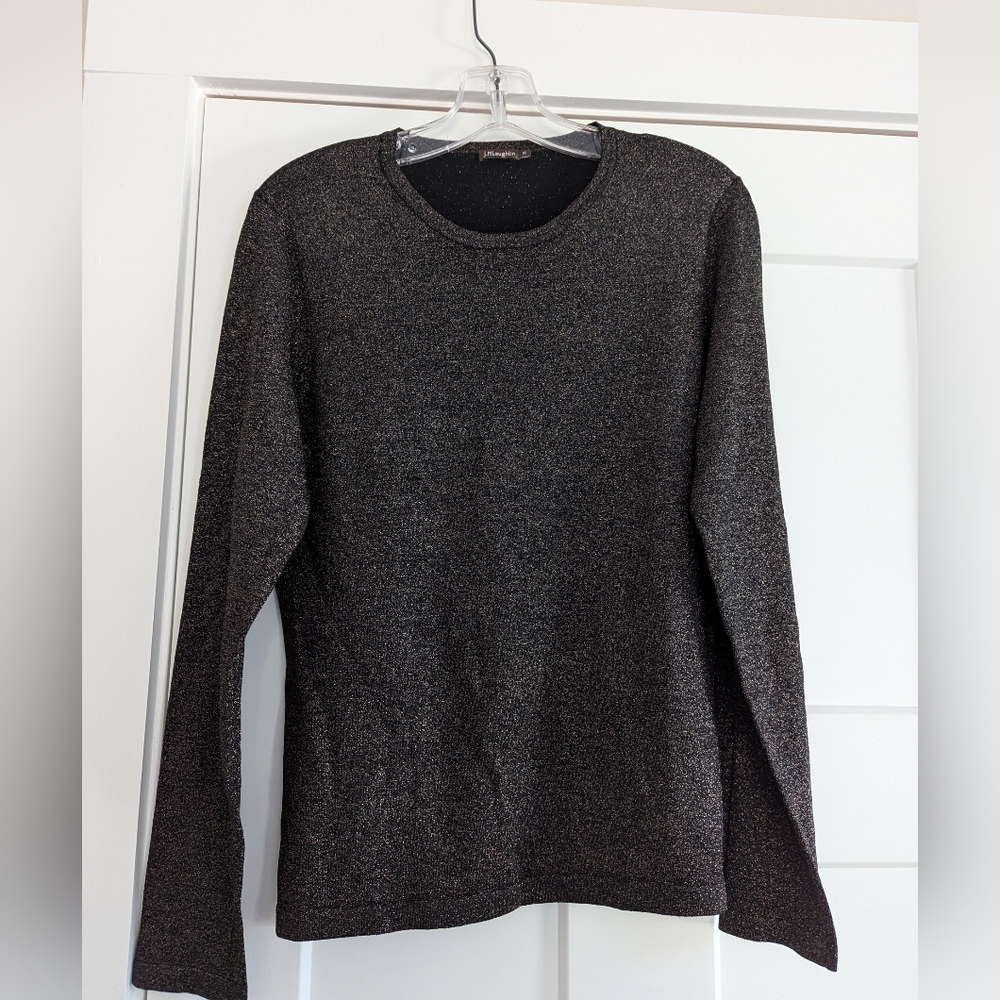 J McLaughin Festive Pullover Top Size M